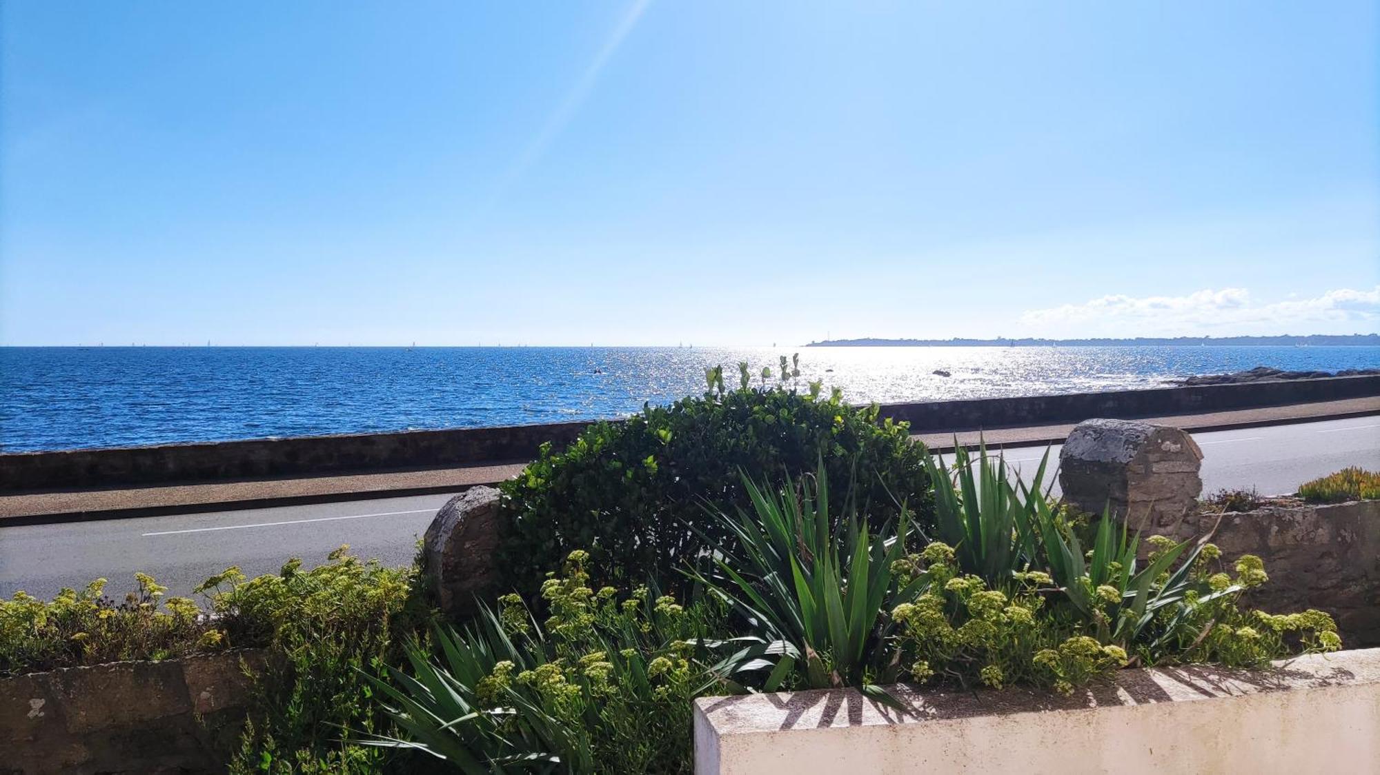 Appartement T3 De 74M2 Tres Lumineux Vue Panoramique Mer Et Plages Concarneau Exterior foto